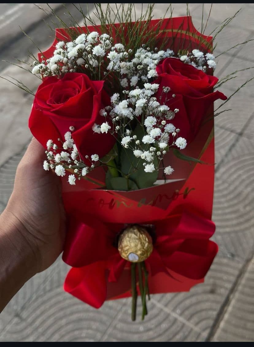 Cartão de rosas